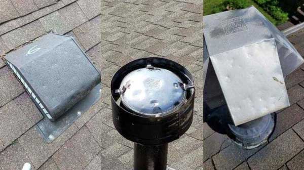 Hail Damage Roof Vents