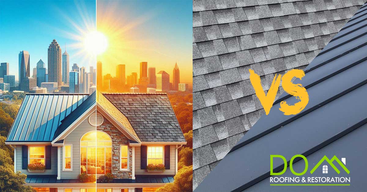 Metal Roof vs. Shingles in Hot Climate of