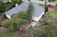 Best Roofing Company Augusta, GA 7 Storm damage on roofs and structures during Hurricane Helene in Augusta, GA