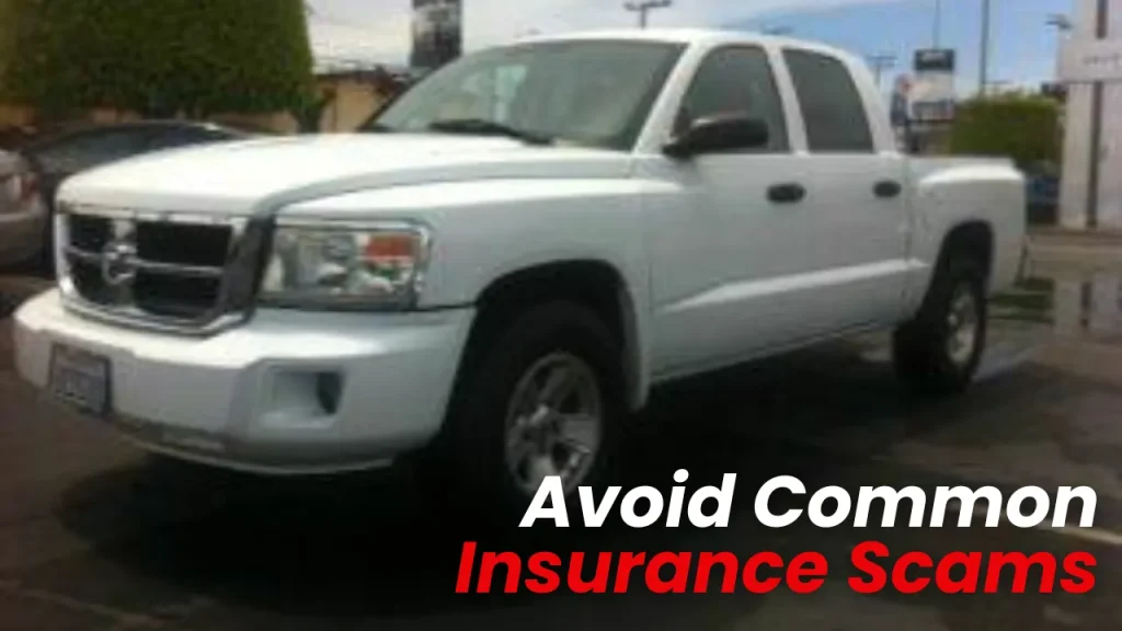 An image of an unmarked truck symbolizing a roofing scam, a red flag for homeowners in Suwanee seeking legitimate help from Dom Roofing & Restoration.