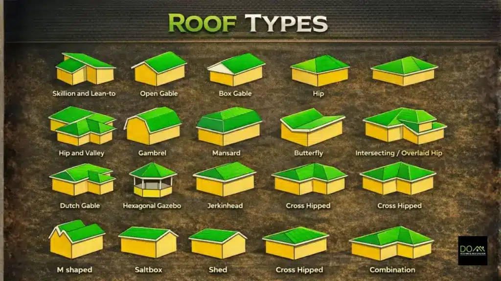 Pitched Roof Types in Atlanta