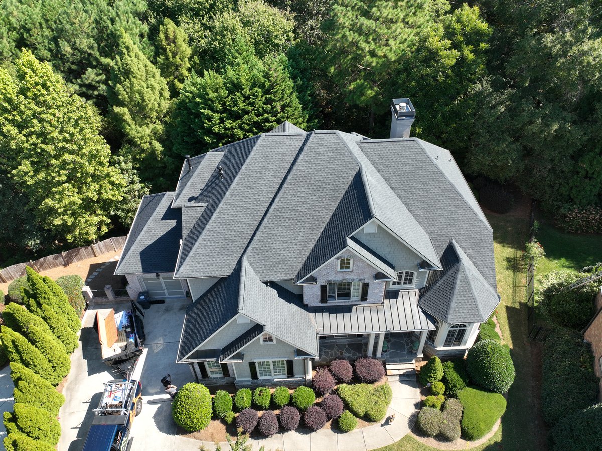 Roof Replacement Snellville GA | Dom Roofing & Restoration 1 Roof replacement in Snellville, GA — Dom Roofing & Restoration