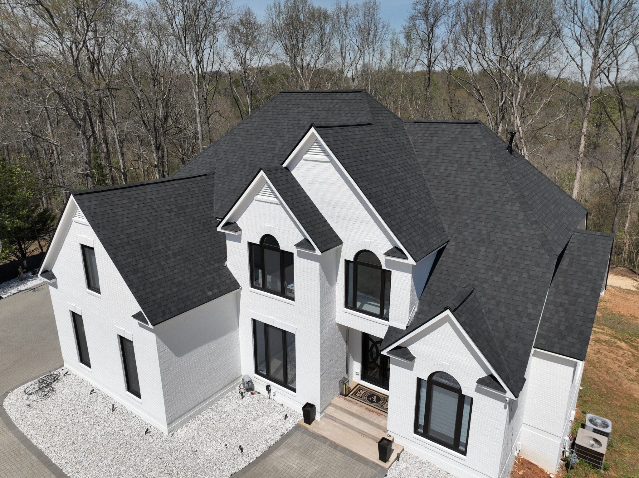 Roofing Contractor in Cumming, GA 2 New architectural shingle roof installed on a Forsyth County home in the Cumming, GA area
