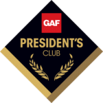 GAF President’s Club Award — DOM Roofing & Restoration GAF President’s Club Award Winner — DOM Roofing & Restoration