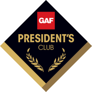 Suwanee Roofing Company 5 GAF President's Club Award Winner — DOM Roofing & Restoration
